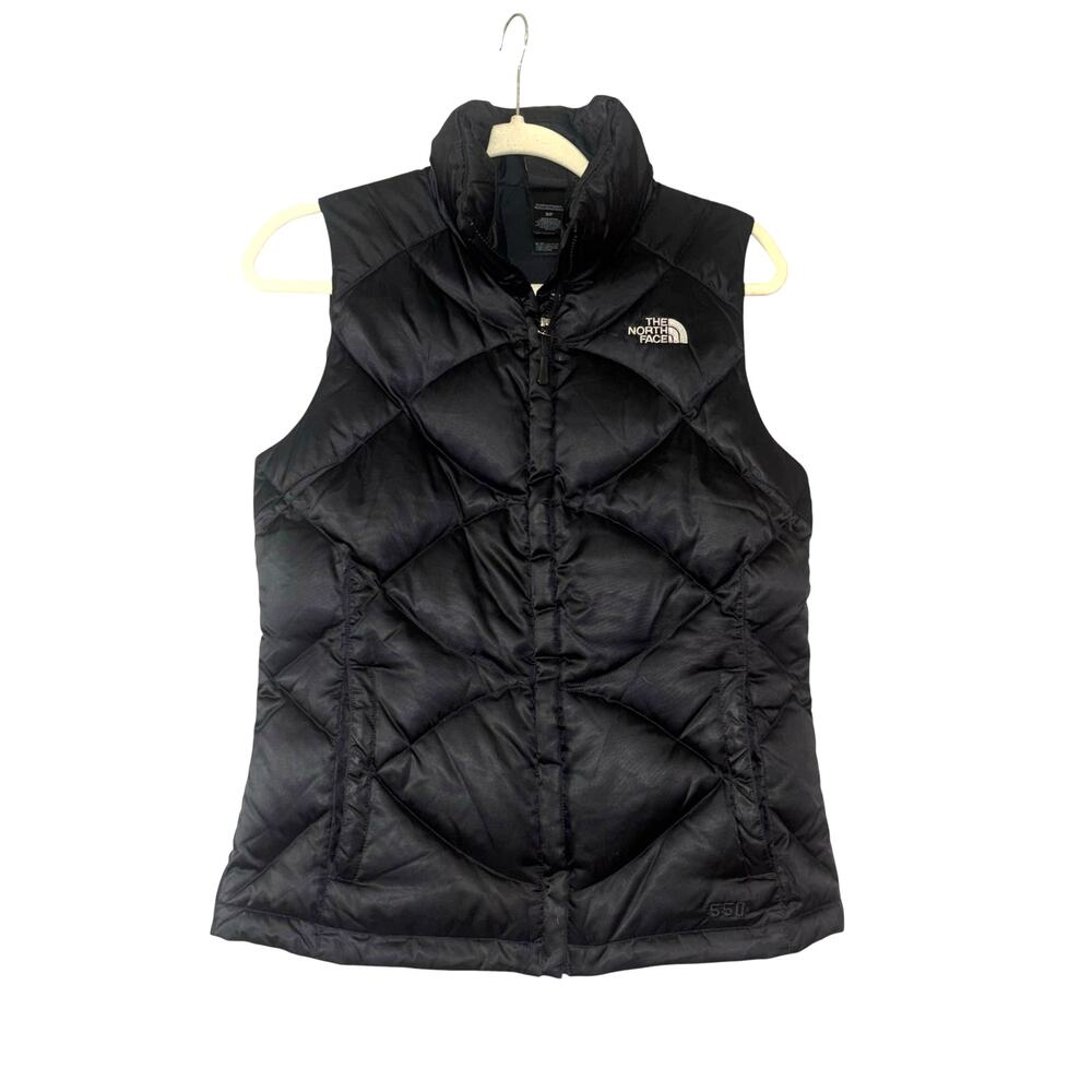 The North Face 550 Goose Down Black Puffer Vest Women’s S Casual Outdoor Warm